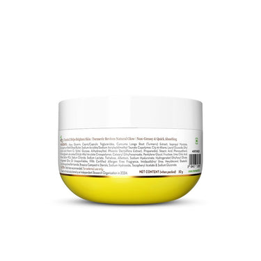 Mamaearth Vitamin C Daily Glow Light Moisturizing Cream with Vitamin C & Turmeric 50g | For Face, Hand & Body | 24H Moisturization | Quick Absorbing, Non-Greasy | Soft Moisturizer | All Skin Types